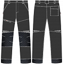 Брюки ProfLineSpecialist (тк.Смесовая,240), черный