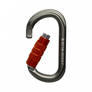 Ver 0261-2 Карабин «GRAY» овал автомат (Keylock) Vertical C в Кургане 2