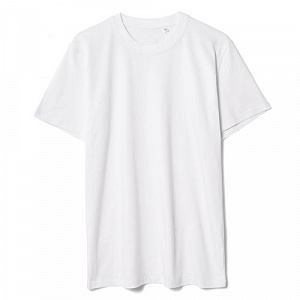 Футболка мужская T-bolka Stretch, белый B&C в Кургане