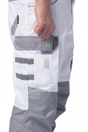 Летние брюки Brodeks KS 302, белый