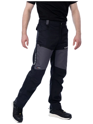 Летние брюки Brodeks KS 334, серый