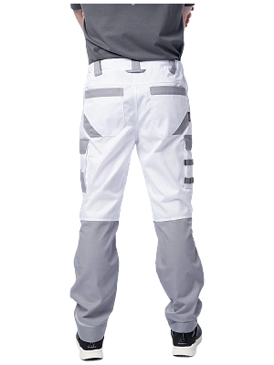 Летние брюки Brodeks KS 302, белый