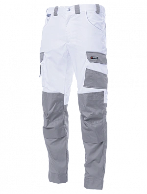 Летние брюки Brodeks KS 302, белый
