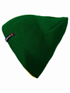 Шапка Brodeks Light Bicolor зеленый-желтый
