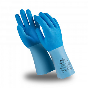Перчатки Manipula Specialist® Рефлекс (интерлок+латекс 1,4мм), L-T-16/CG-949 Факел Спецодежда в Кургане