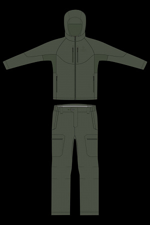 Костюм летний мужской GRIZZLY (KHAKI 362)-К Fantom Force в Кургане