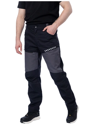Летние брюки Brodeks KS 334, серый