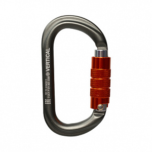 Ver 0261-2 Карабин «GRAY» овал автомат (Keylock) Vertical C в Кургане 0