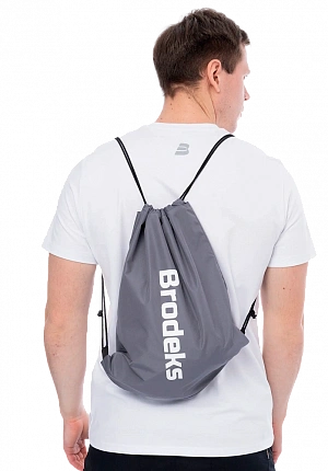 Сумка-мешок Brodeks KM140, серый Brodeks в Кургане 1