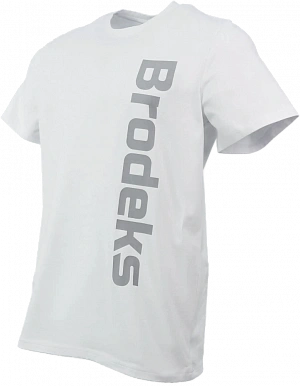Футболка Brodeks KS704, белый Brodeks в Кургане