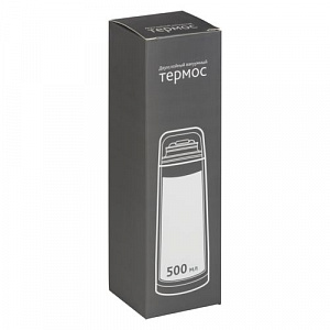 Термос Plain 500, сталь 3