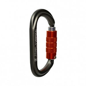 Ver 0261-2 Карабин «GRAY» овал автомат (Keylock) Vertical C в Кургане 1