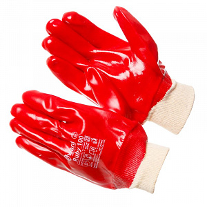 Перчатки Gward МБС ПВХ красные, Ruby100, PVC002 Gward в Кургане