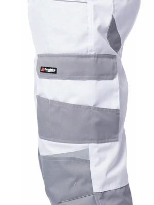 Летние брюки Brodeks KS 302, белый