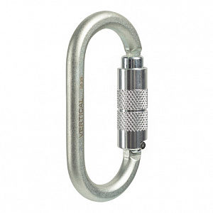 Ver 0238 Карабин овал стальной люкс автомат (Keylock) Vertical C в Кургане 2